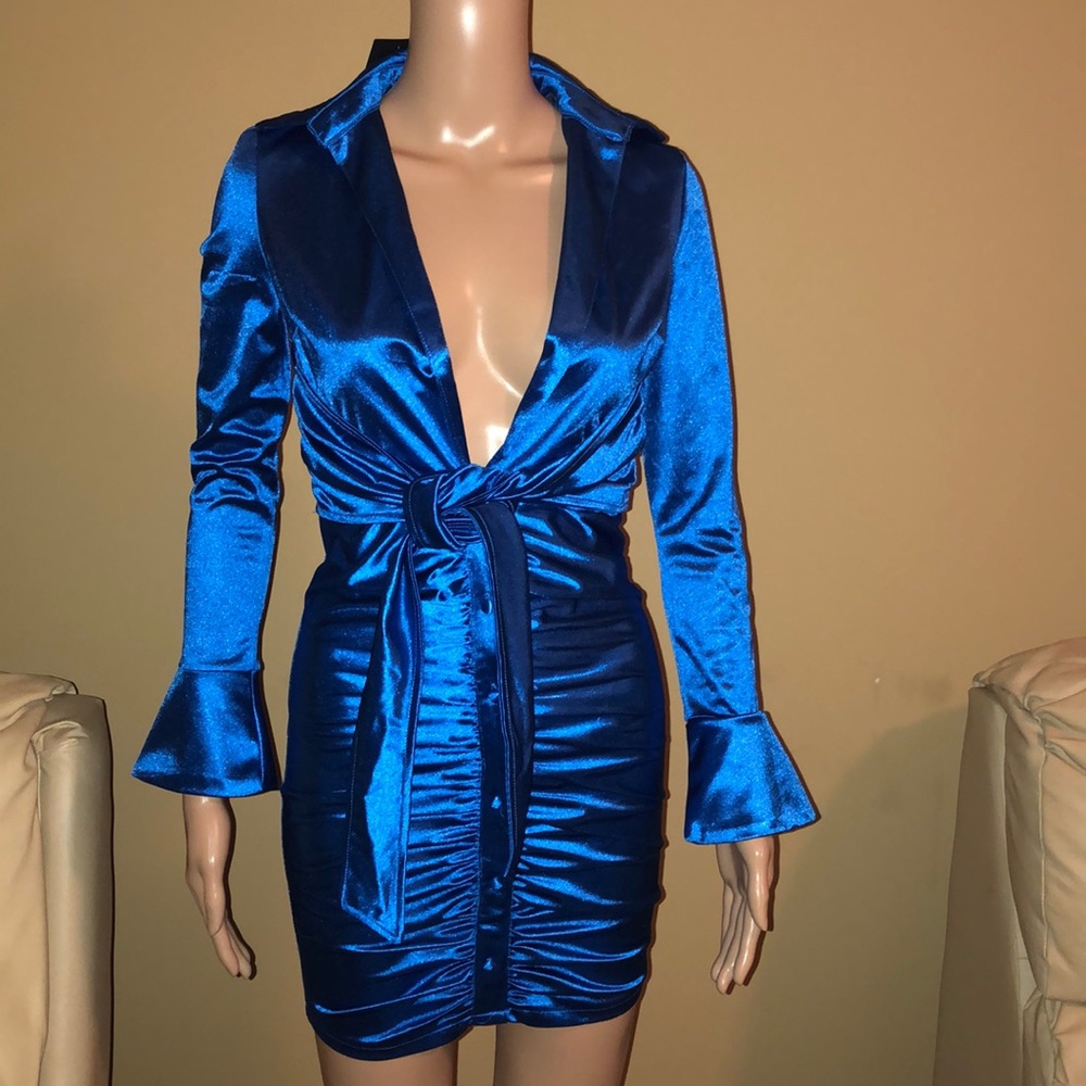 Royal Blue Mini Dress 💙